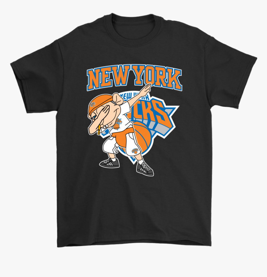New York Knicks Jeffy Dabbing Super Mario Logan Basketball - One Direction T Shirt Design, HD Png Download, Free Download