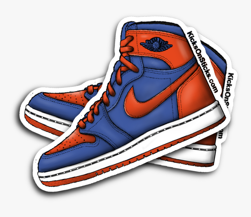 Yellow Jordans 1 Sticker, HD Png Download, Free Download