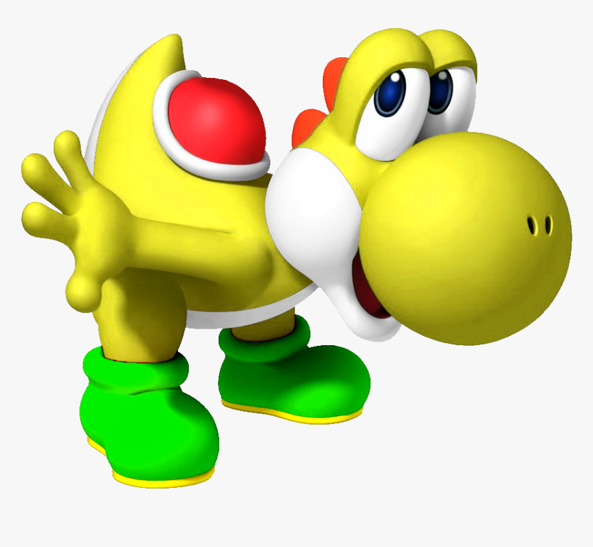 Yellow Yoshi From Mario, HD Png Download, Free Download