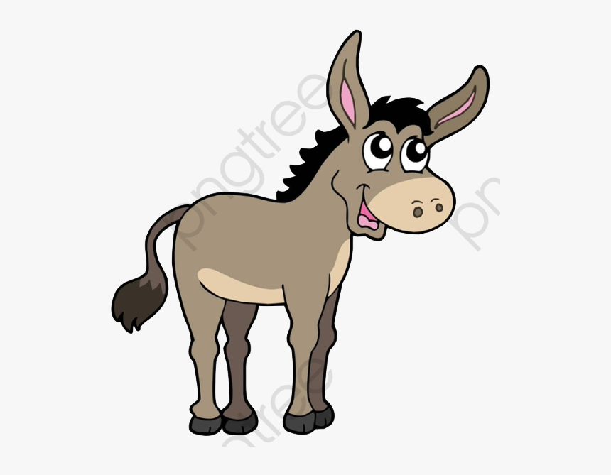 Lovely Clipart Free - Donkey Clip Art, HD Png Download, Free Download