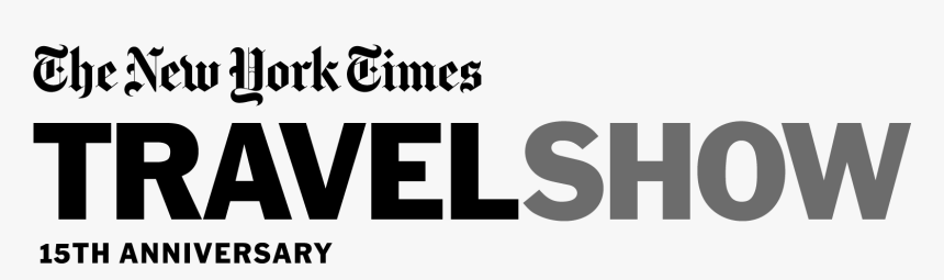 The New York Times Logo Png - New York Times Travel Show, Transparent Png, Free Download