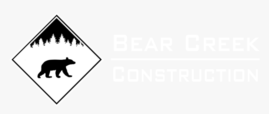 Bear Creek Construction - Silhouette, HD Png Download, Free Download