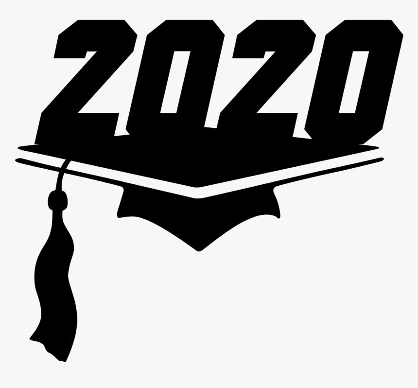 Custom Class Of 2020 Hat And Tassel Sticker - 2020 Graduation Clip Art, HD Png Download, Free Download