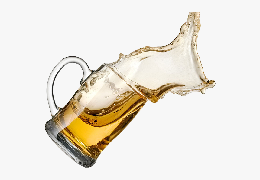 Coffee Liquid Draught Tea Spilled Beer Glassware Clipart - Spilled Beer Png, Transparent Png, Free Download