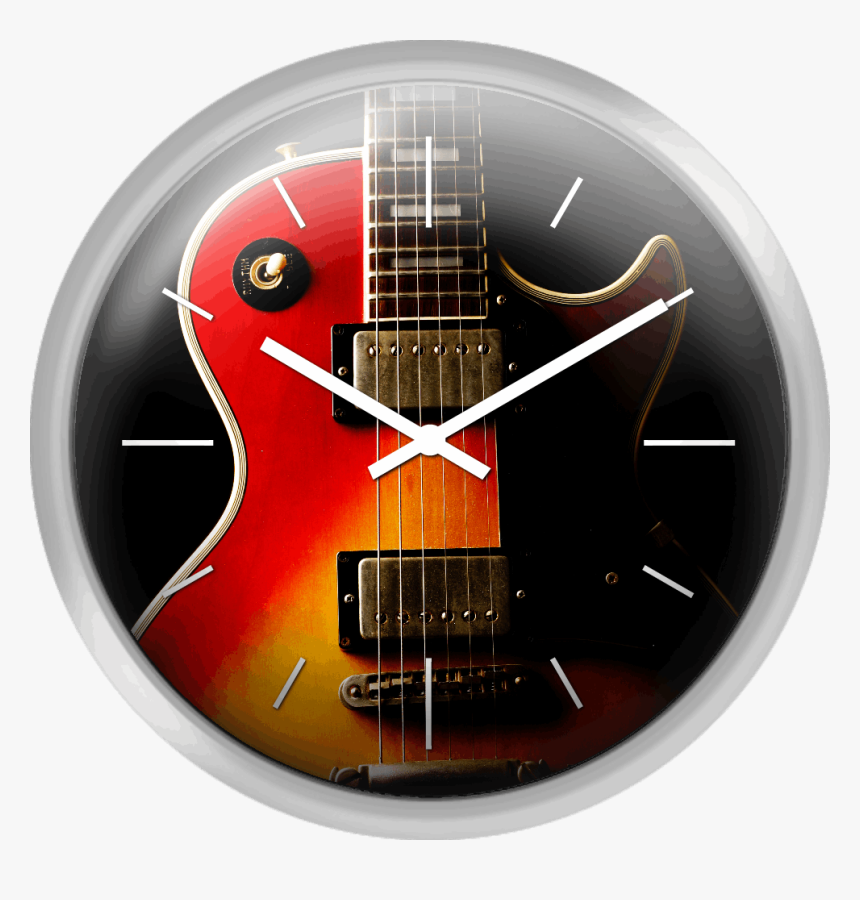 Close-up Of A Sunset Guitar - Bass Guitar, HD Png Download, Free Download