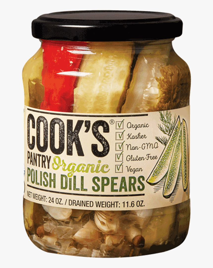 Transparent Pickle Slice Png - Cook's Pantry Polish Pickles, Png Download, Free Download