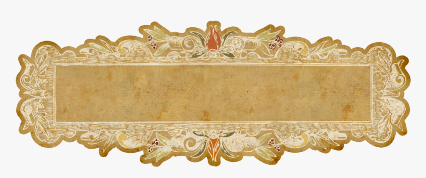 Golden Label Transparent Image - High Resolution Transparent Background Golden Frame, HD Png Download, Free Download