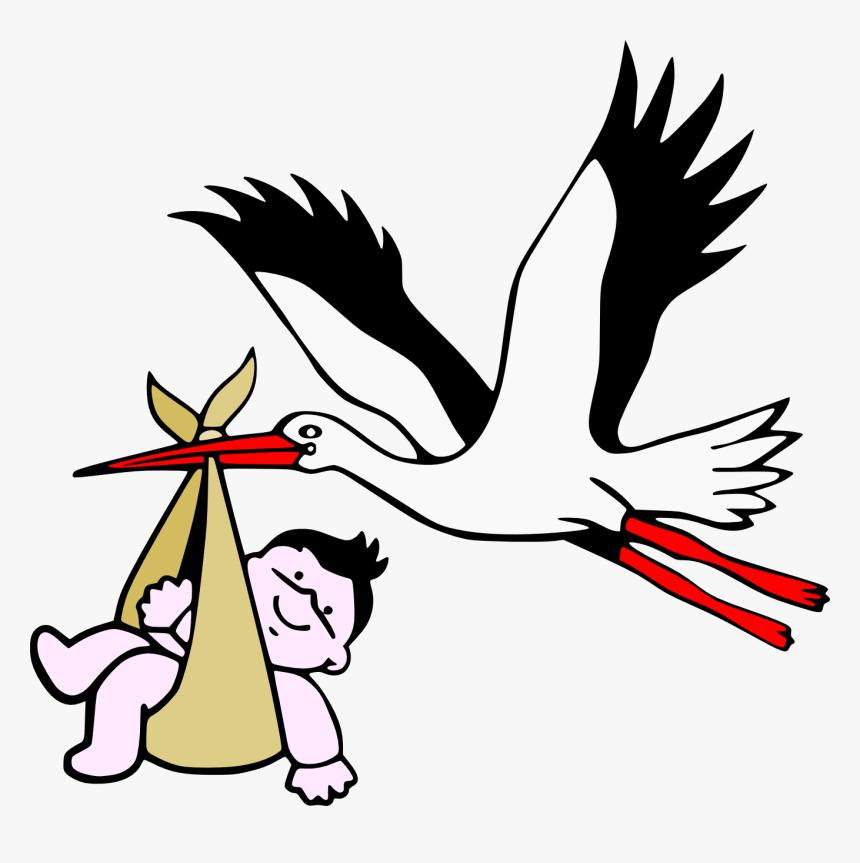 Stork Baby Png - Montagne Sainte-victoire, Transparent Png, Free Download