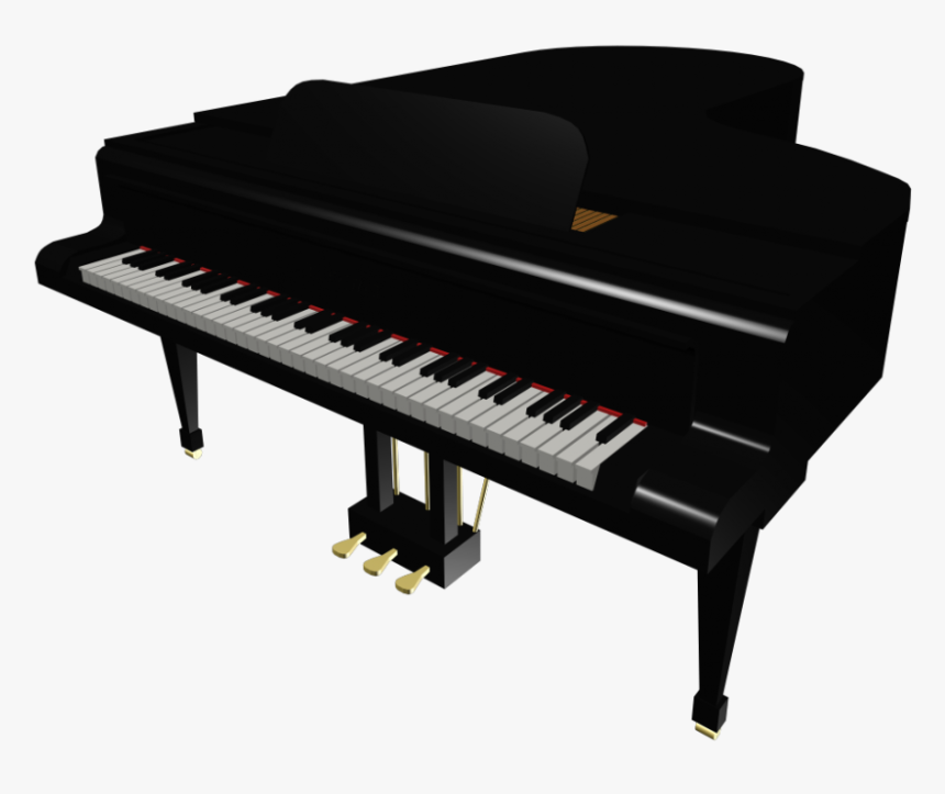 Piano Clipart Abstract - Grand Piano Musical Instrument, HD Png Download, Free Download