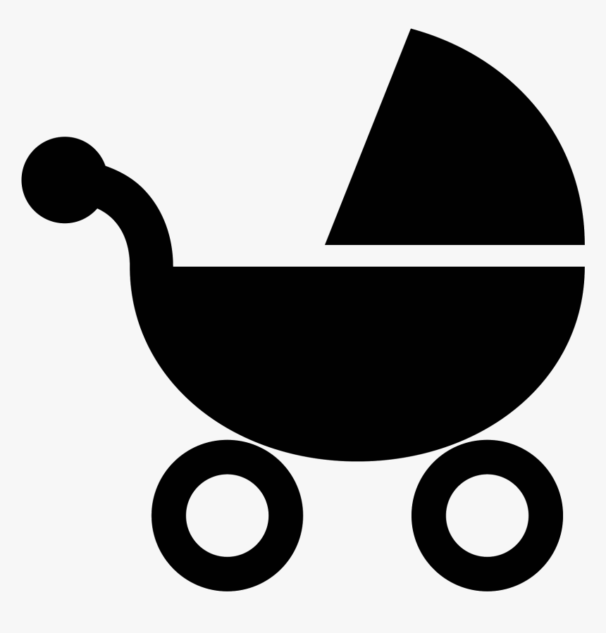 Stroller Icon Free Download - Baby Icon, HD Png Download, Free Download
