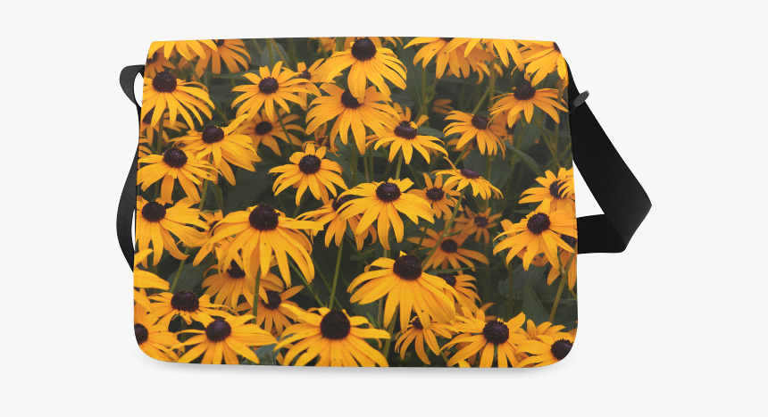 Black-eyed Susans Messenger Bag - Messenger Bag, HD Png Download, Free Download