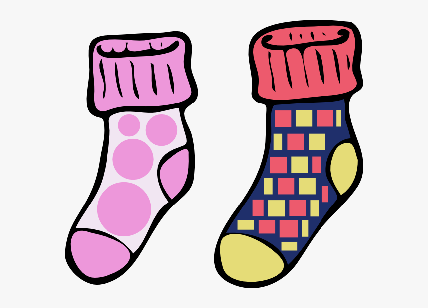 Socks8 Clip Art At Clker - Socks Clip Art, HD Png Download, Free Download