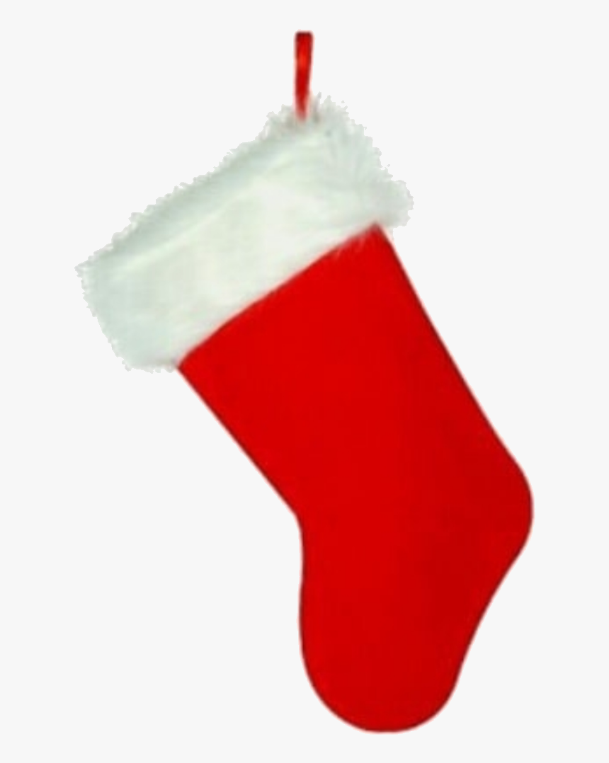 #christmas #socks #picsmas #red #tumblr #white #newyear - Christmas Stockings, HD Png Download, Free Download