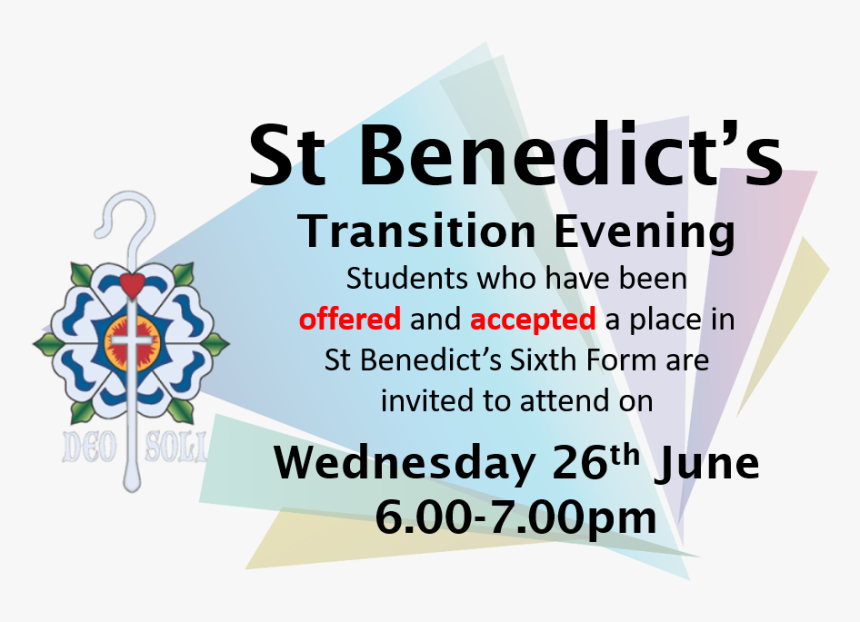 St Benedicts Transition2, HD Png Download, Free Download