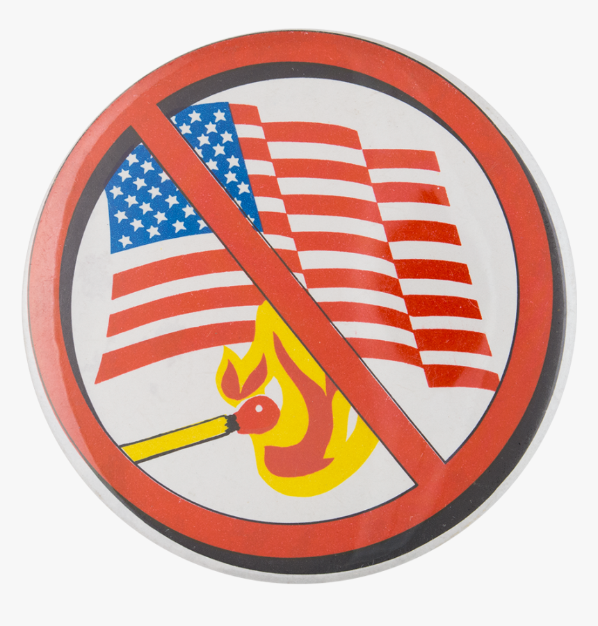 No Flag Burning Cause Button Museum - Texas V Johnson Symbol, HD Png Download, Free Download
