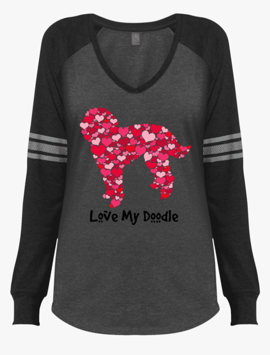 Doodle Hearts Ladies - Chronic Illness T Shirt, HD Png Download, Free Download