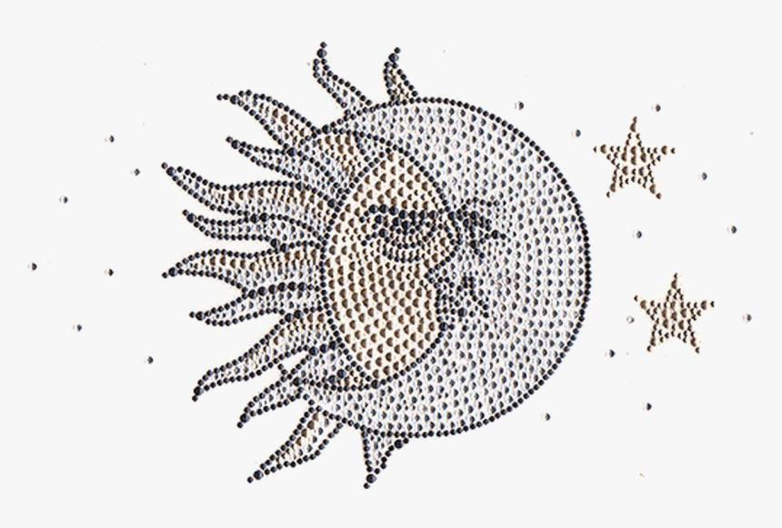 Sun, Moon & Stars - Circle, HD Png Download, Free Download