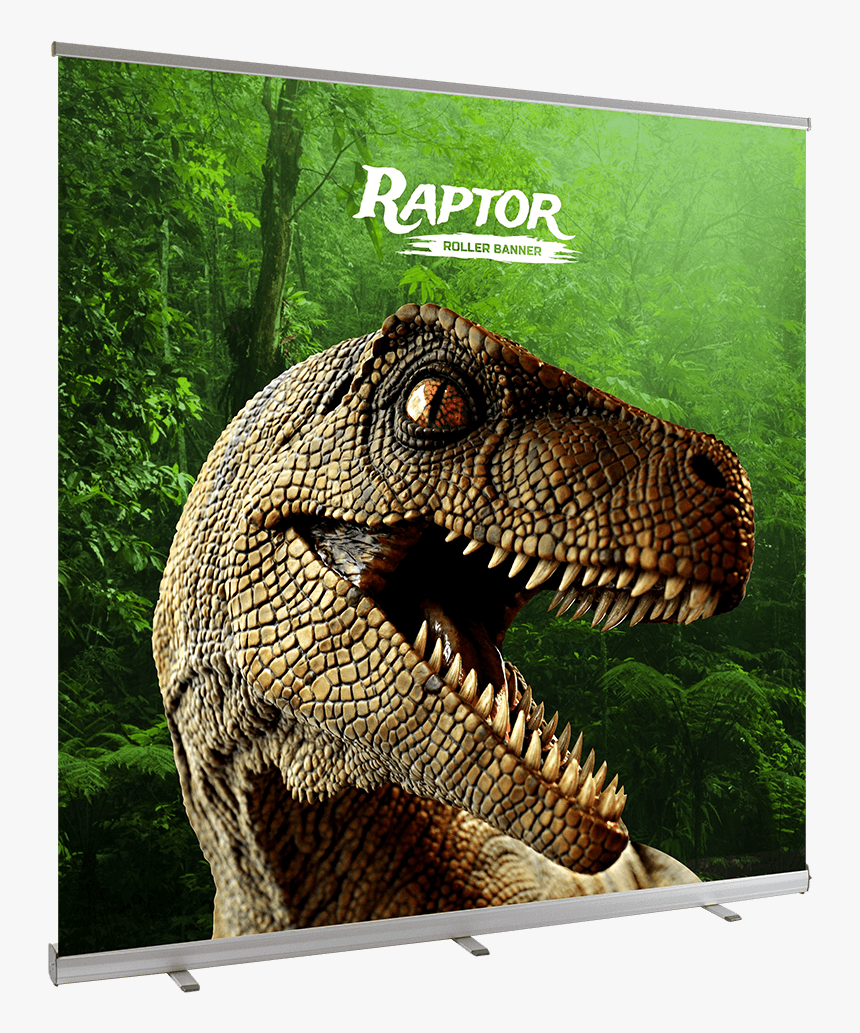 Raptor Hero 2000mm 2015 - Raptor Roller Banner, HD Png Download, Free Download