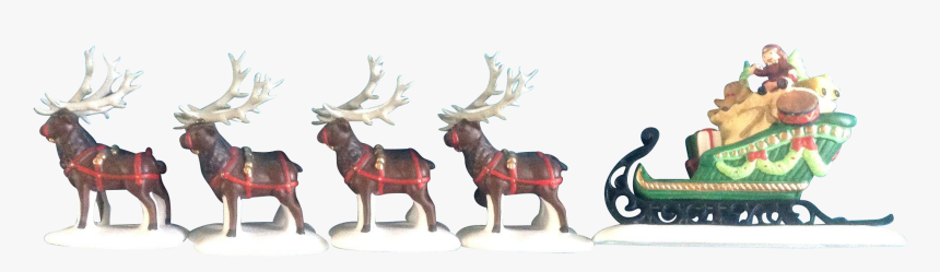 Reindeer Animal Figurine Antler - Elk, HD Png Download, Free Download