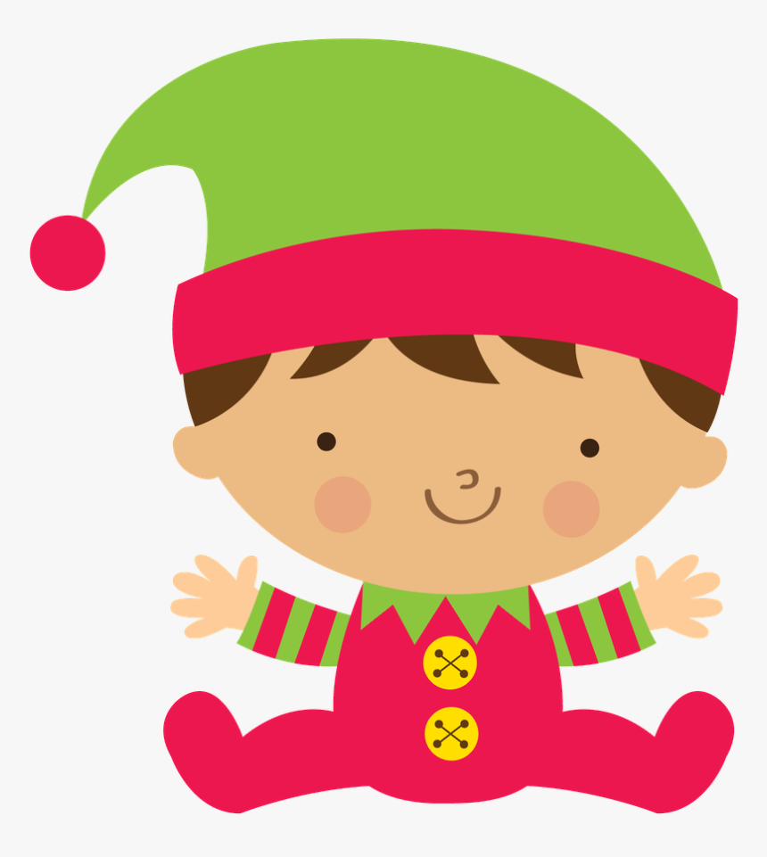 Christmas Vinyl, Christmas Store, Christmas Clipart, - Baby Christmas Elf Clipart, HD Png Download, Free Download