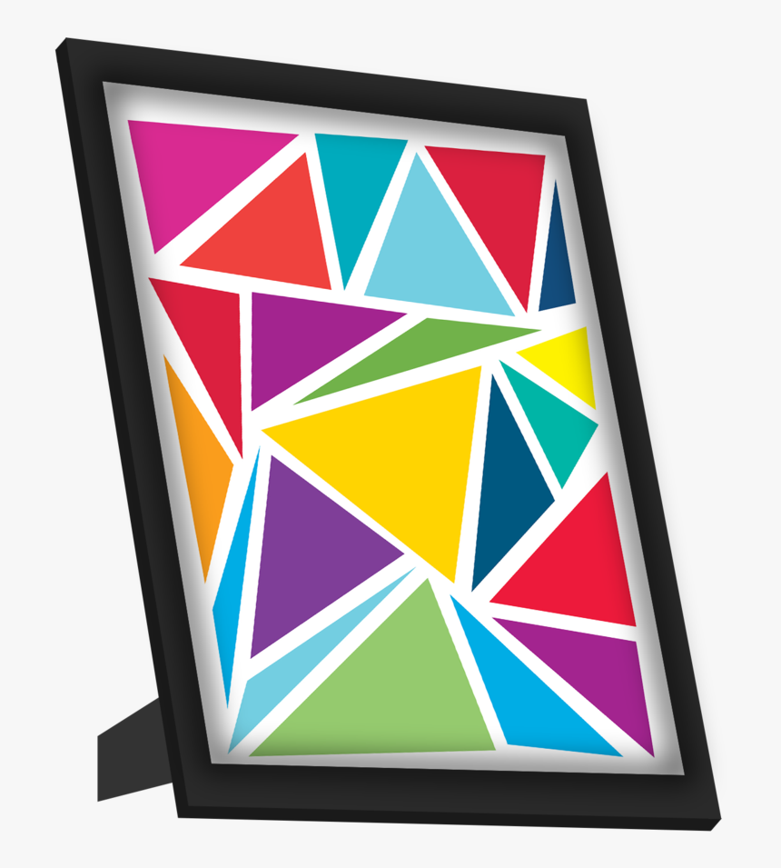 Abstract Colorful Triangles, HD Png Download, Free Download