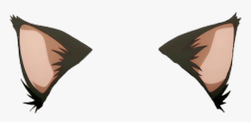 #ears #accessories #cat #neko #kawaii #anime #catears - Anime Cat Ears Transparent, HD Png Download, Free Download