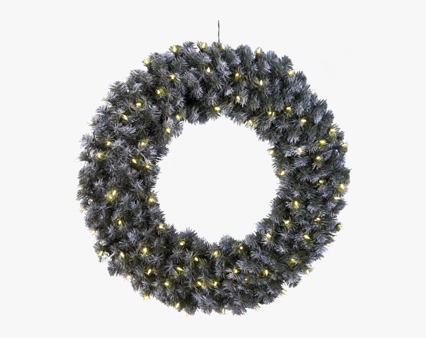 Wreath Edmonton - Julkrans Med Belysning, HD Png Download, Free Download