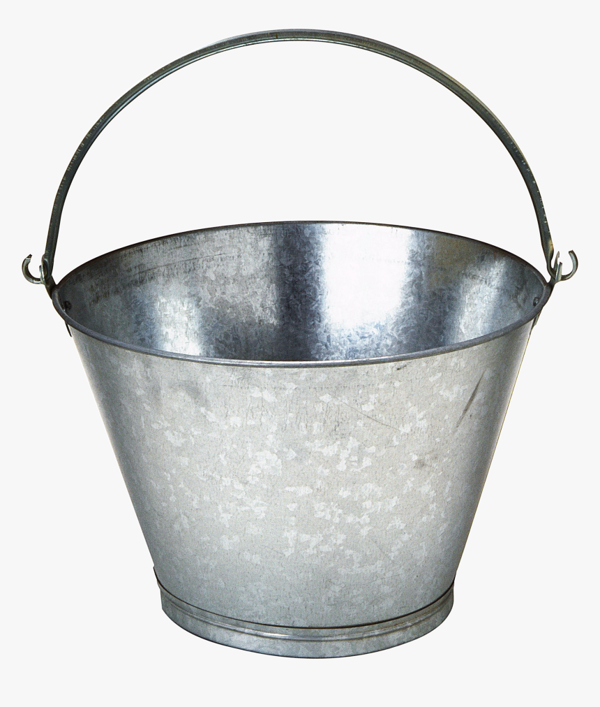 Steel Bucket Png Image - Iron Bucket Png, Transparent Png, Free Download