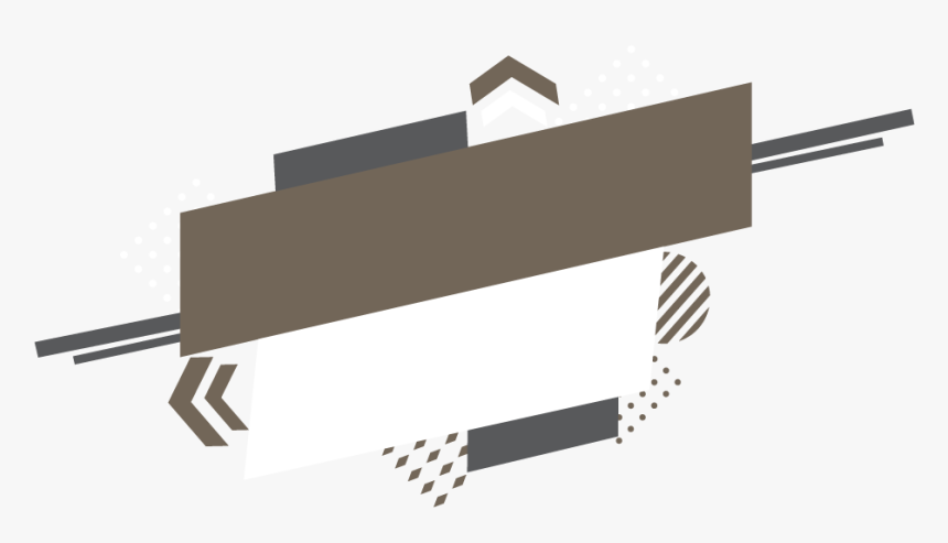 Abstract Brown Banner - Banner Design Png Hd, Transparent Png, Free Download