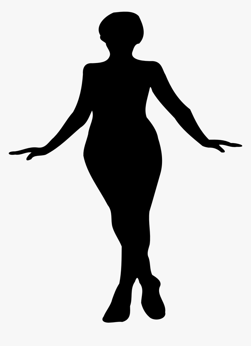 Silhouette Woman Female Clip Art - Female Silhouette Clipart, HD Png Download, Free Download