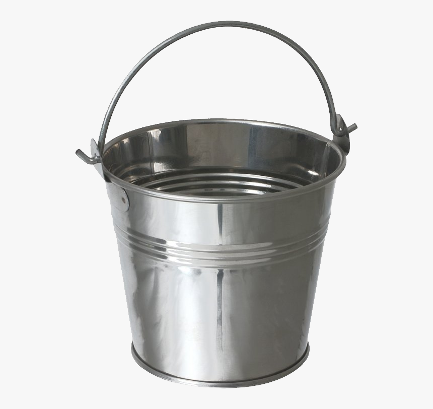 Steel Bucket Png Image - Transparent Png Bucket, Png Download, Free Download