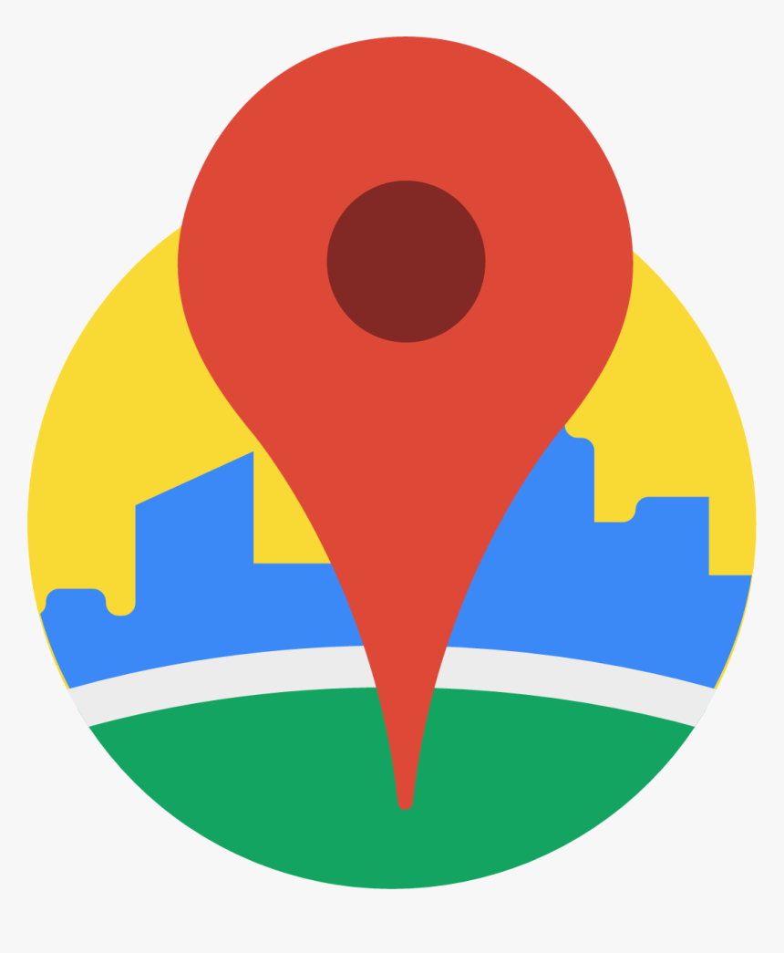 Location Clipart Google Map - Google Maps Destination Point, HD Png Download, Free Download