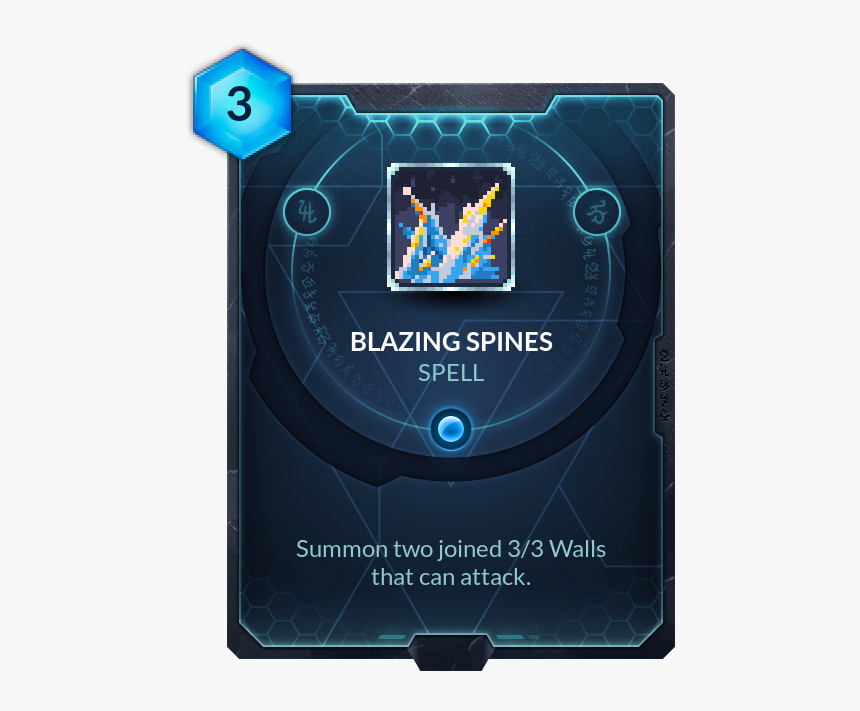 Blazing Spines - Eight Gates Duelyst, HD Png Download, Free Download