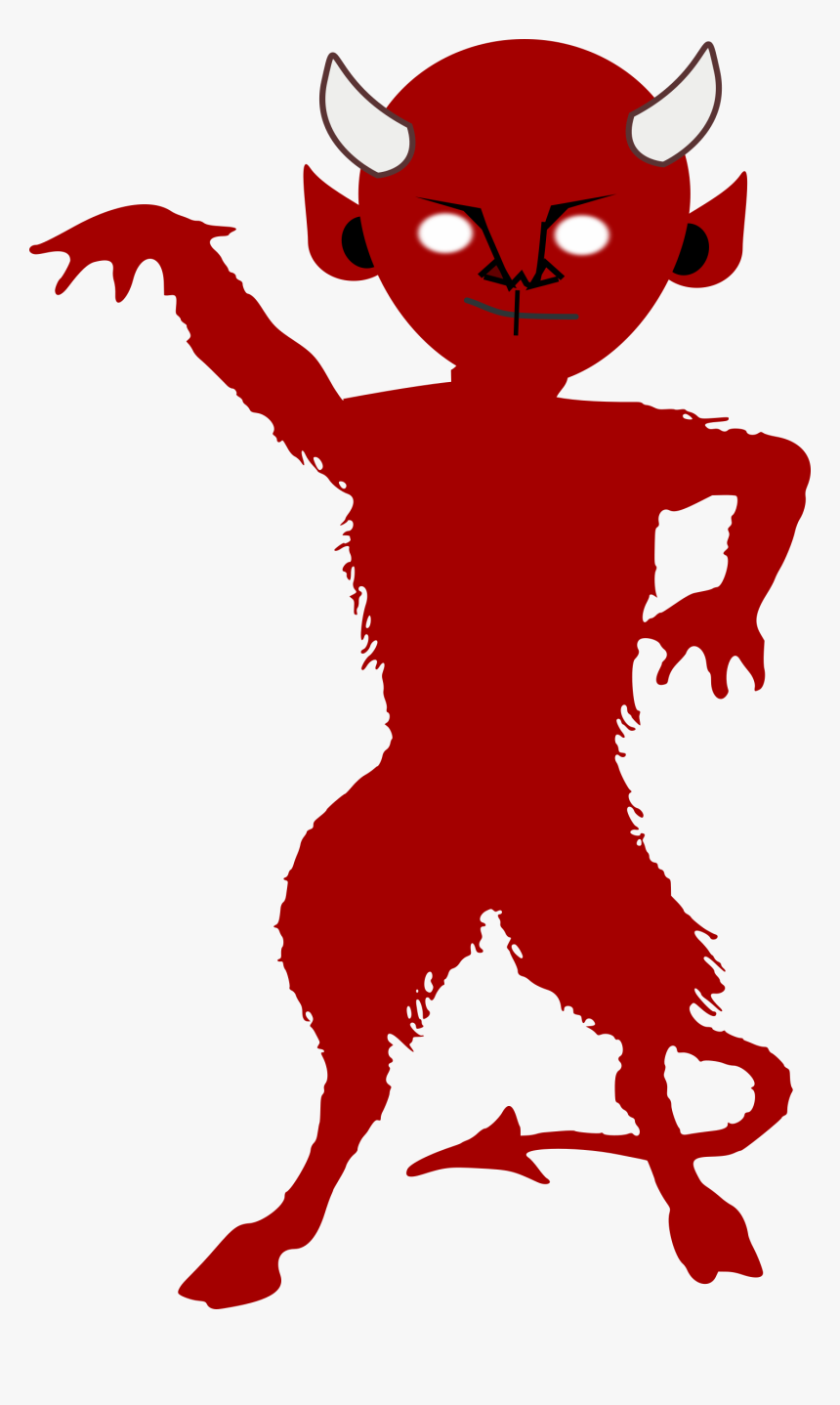 Small To Medium Sized Cats,organ,carnivoran - Evil Demon Silhouette, HD Png Download, Free Download