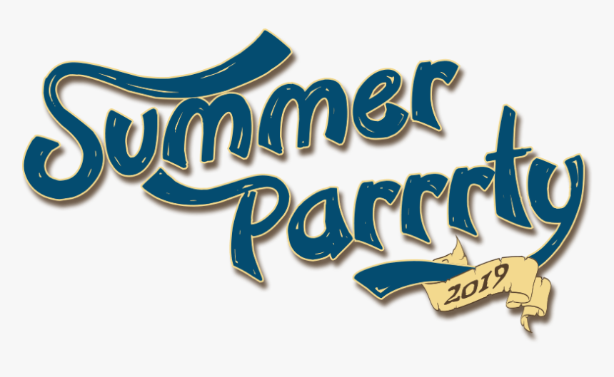 Beach Party Logo - Beach Party Png Word, Transparent Png, Free Download