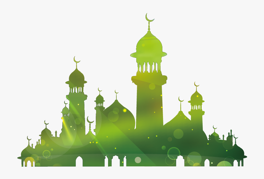 Mosque Vector Clipart Free Ideas For Vector Clipart - Background Idul Adha Png, Transparent Png, Free Download