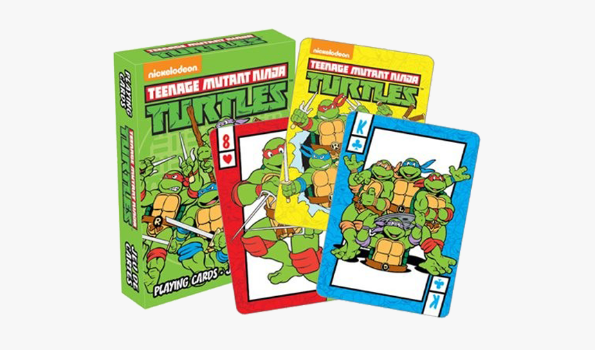 Teenage Mutant Ninja Turtles Playing Cards, HD Png Download, Free Download