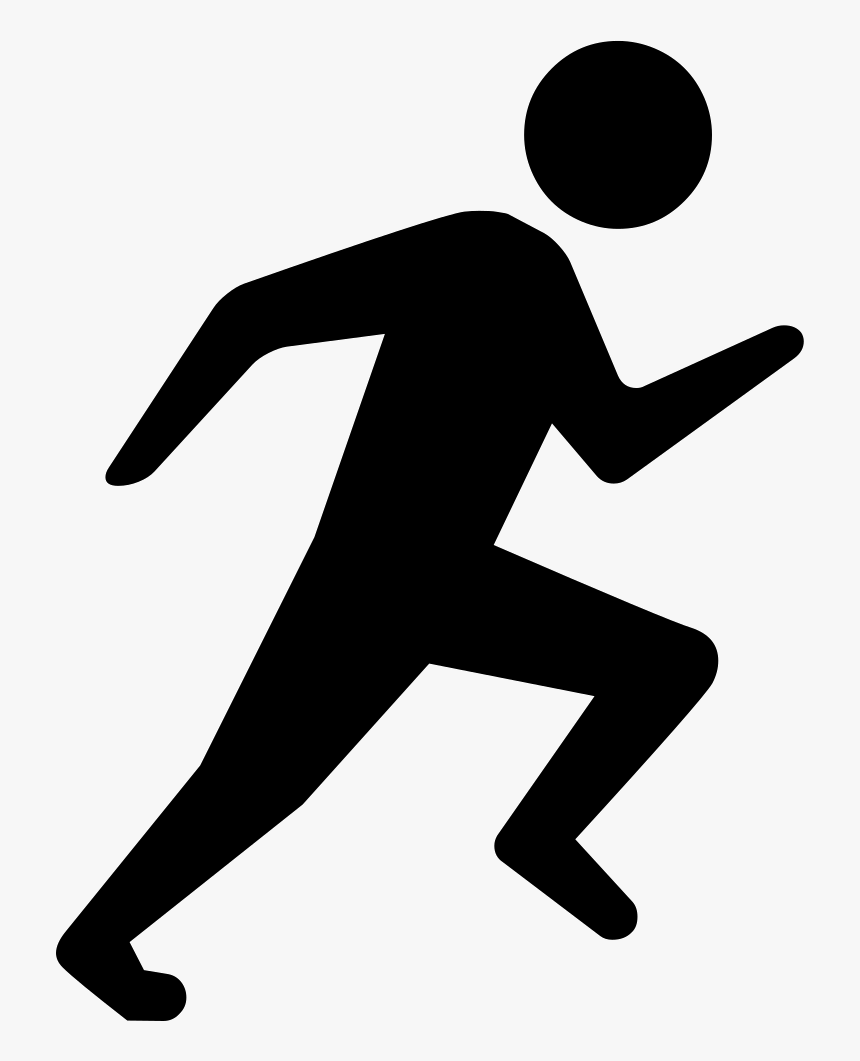 Person Running - Person Running Icon Png, Transparent Png, Free Download