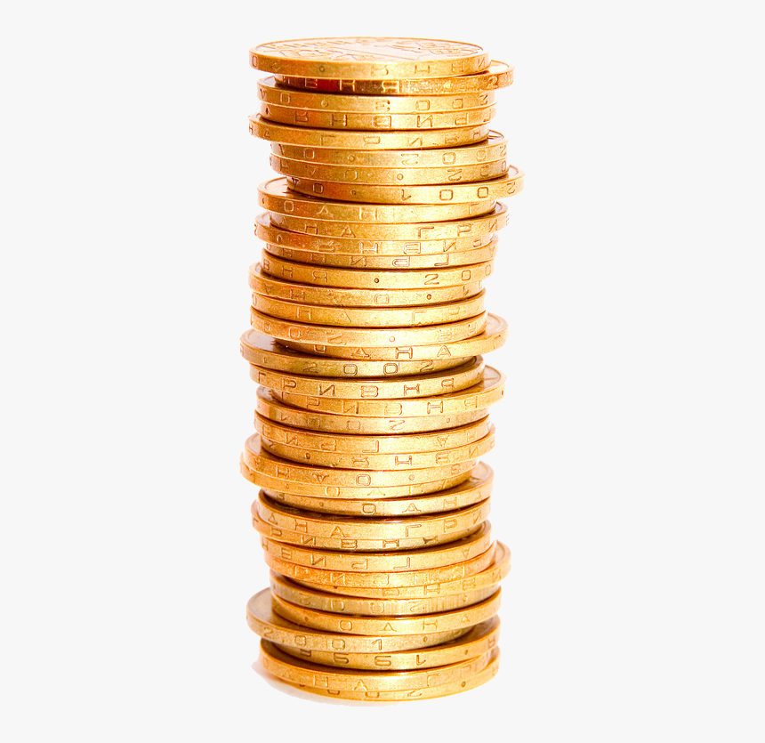 Coin Stack Png Photos - Stack Of Coins Png, Transparent Png, Free Download