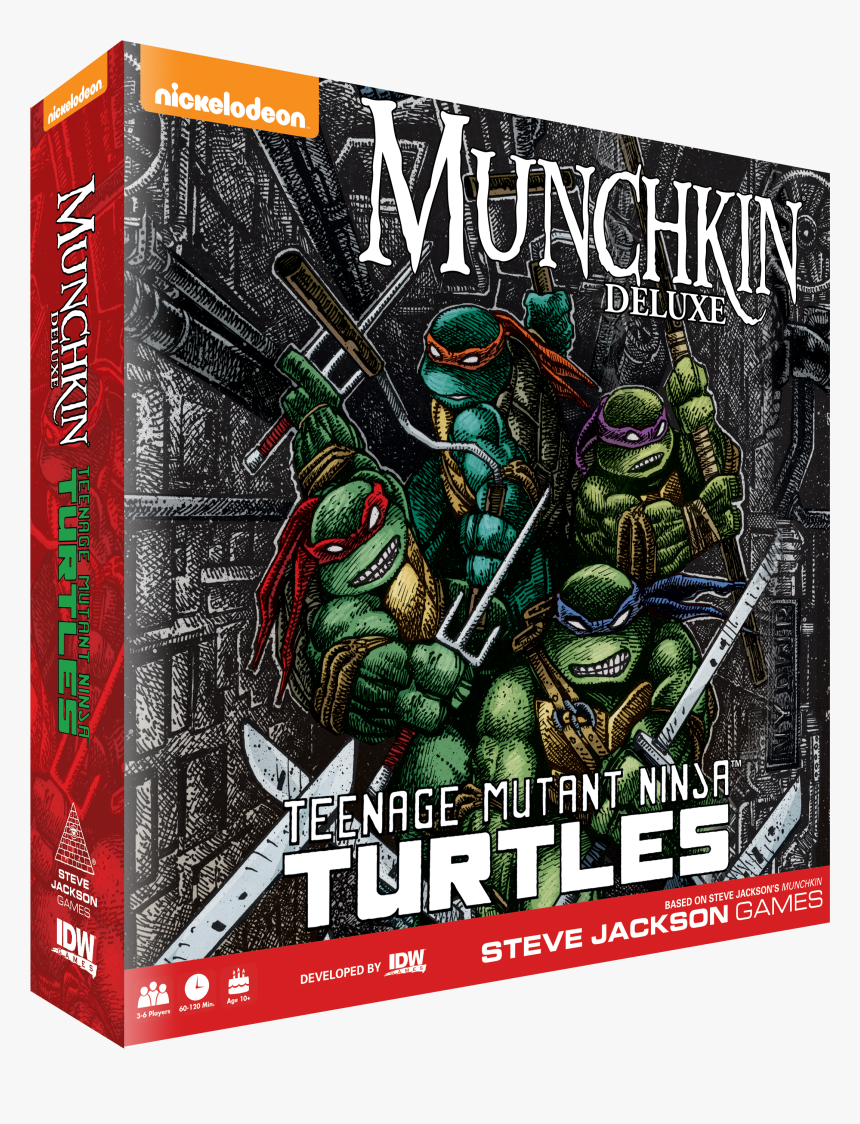 Munchkin Teenage Mutant Ninja Turtles Deluxe Board, HD Png Download, Free Download