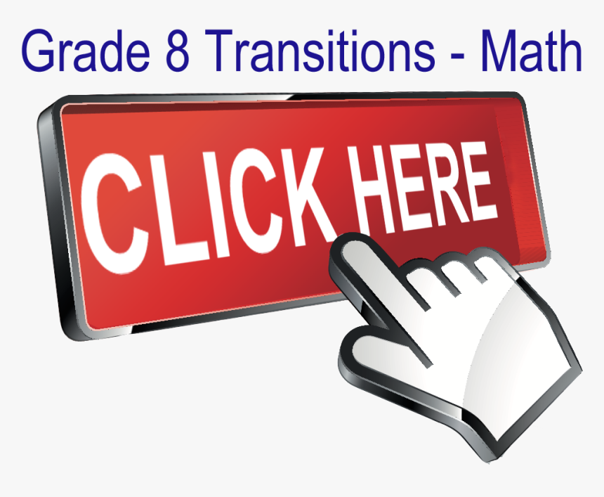 Grade 6 8 Transition Math - Button, HD Png Download, Free Download