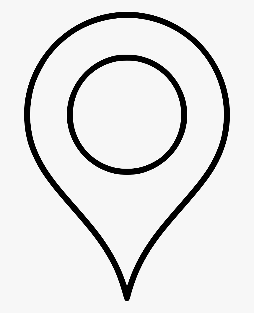 Map Pin Place Svg - Icon Location Pointer Png, Transparent Png, Free Download