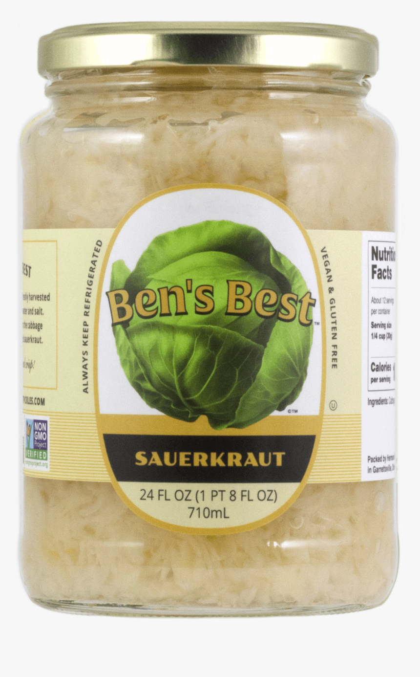Bens Best Sauerkraut Opt - Collard Greens, HD Png Download, Free Download