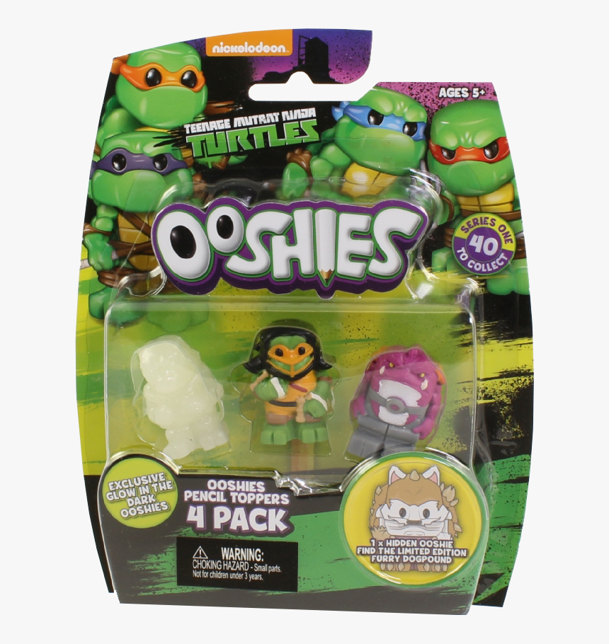 Teenage Mutant Ninja Turtles Ooshies 4 Pack, HD Png Download, Free Download