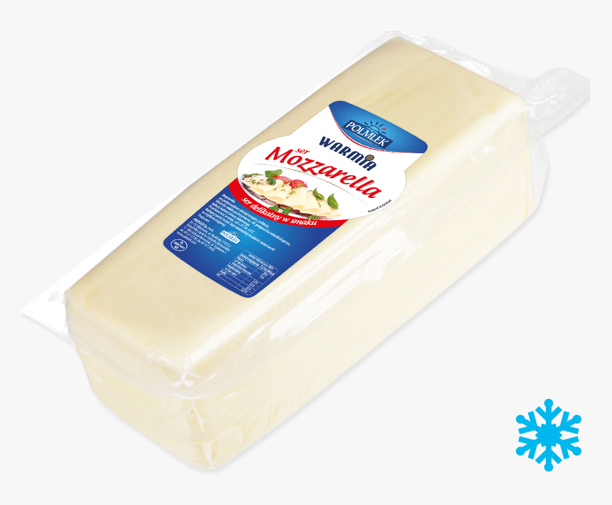 » Mozzarella Warmia Cheese Block - Galbani Mozzarella Block Cheese, HD Png Download, Free Download