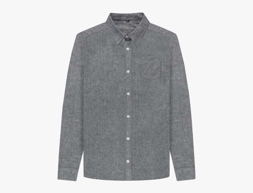 Herringbone Grey Men"s Herringbone Grey Flannel Shirt - Sleeve, HD Png Download, Free Download