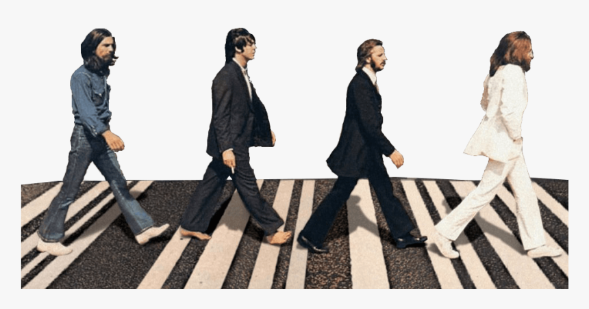 Transparent Abbey Road Png - Beatles Abbey Road Cut Out, Png Download, Free Download