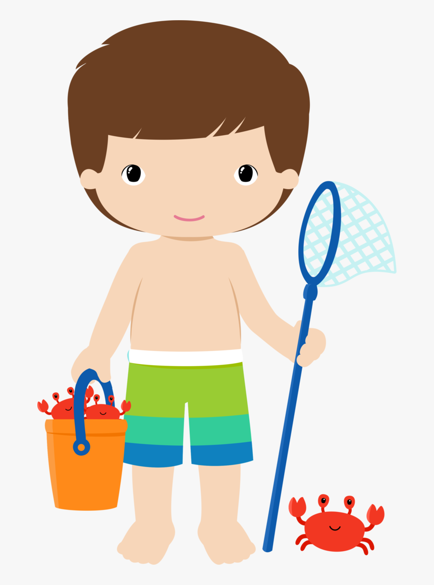 Beach Clipart, Beach Crafts, Clip Art, Coloring Pages, - Pool Party Png Boy, Transparent Png, Free Download