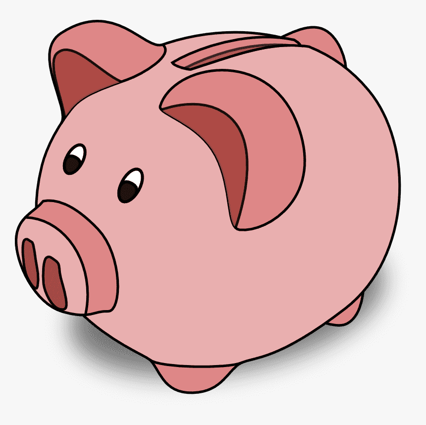 Piggy Bank Bank Cartoon, HD Png Download, Free Download