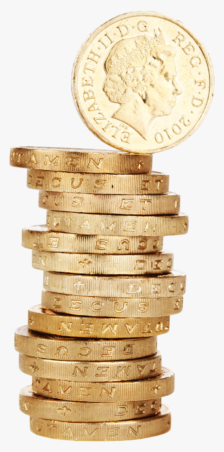 Stack Of Coins Png, Transparent Png, Free Download